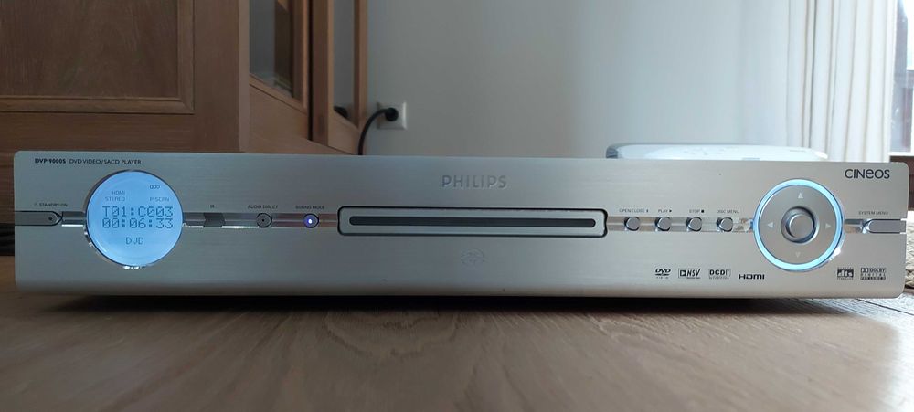 CD/SACD/DSD DVP 9000S Philips stan doskonaly.swietne brzmienie.zamiana