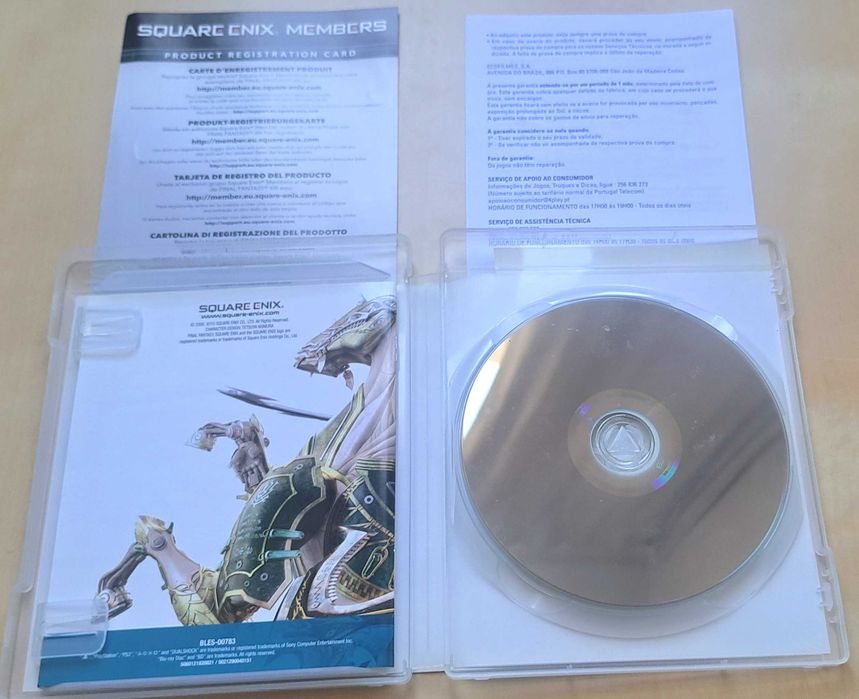 Final Fantasy XIII PS3 — Completo com Manual (Óptimo Estado)