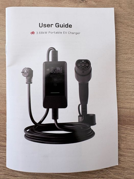 Carregador portátil para carro elétrico/hibrido plug in