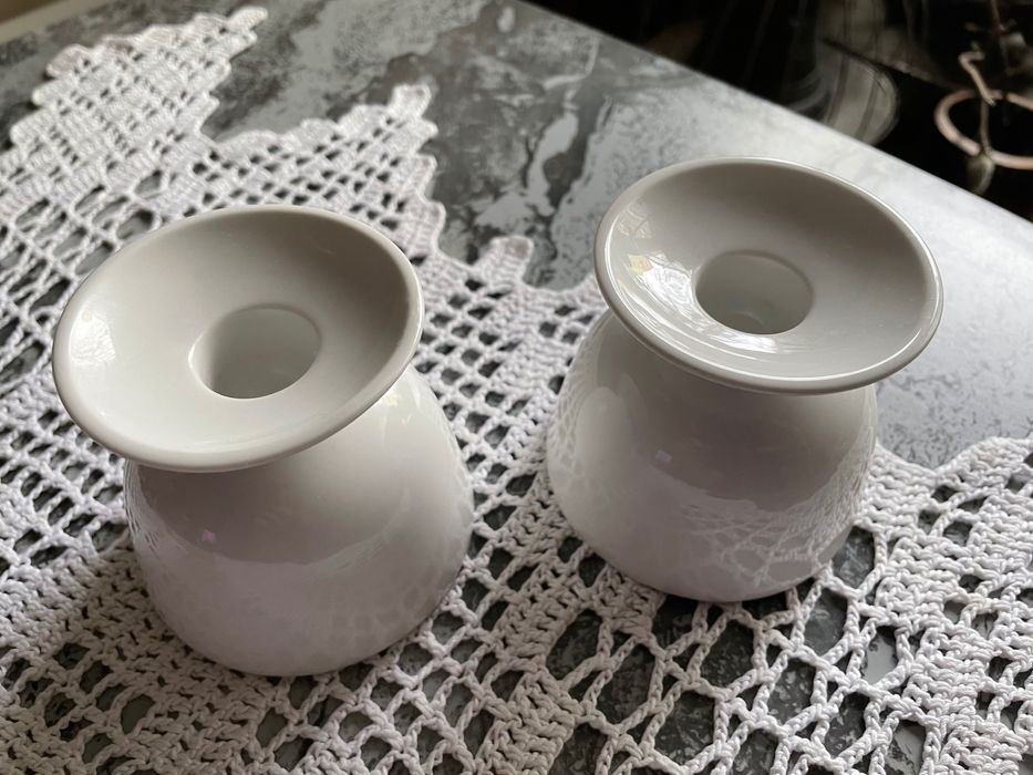 Stare porcelanowe świeczniki KPM Berlin