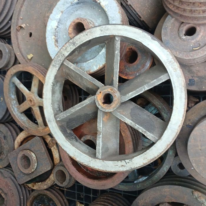 Koło pasowe 2x17 mm 370mm średnicy