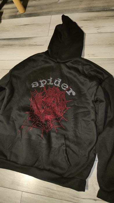 Bluza Spider czarna (Nowa) moda Y2K XL