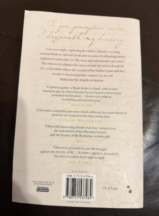 Книга The Historian Елізабет Костова