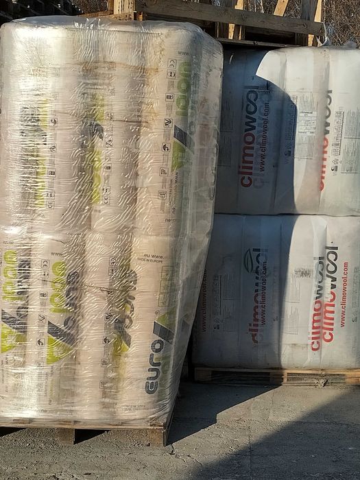 Wełna mineralna mata Eurowool M-17 Euro Mata grubość 20 cm 0,035