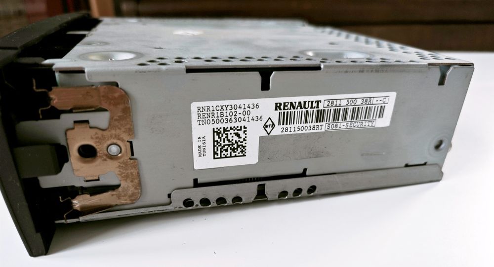 Radio samochodowe CD renault Clio III po liftingu 2011