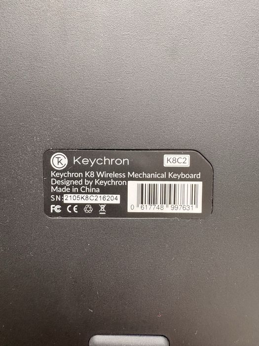 Механічна клавіатура Keychron K8 RGB Non-hot swappable