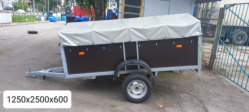 Причіп "Палич" Z02613 (ПГМФ 8304) (Хамер-Люкс) Оцинкований