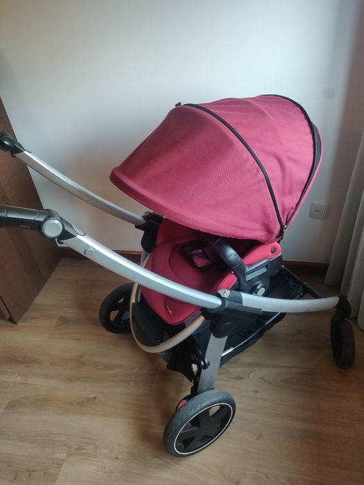 Trio baby bebe confort + isofix em bom estado