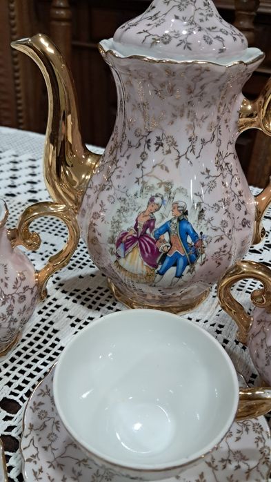 Serviço de chá antigo