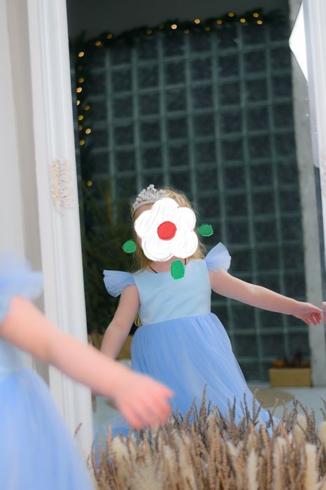 Пишне плаття на дівчинку зростом 116 см