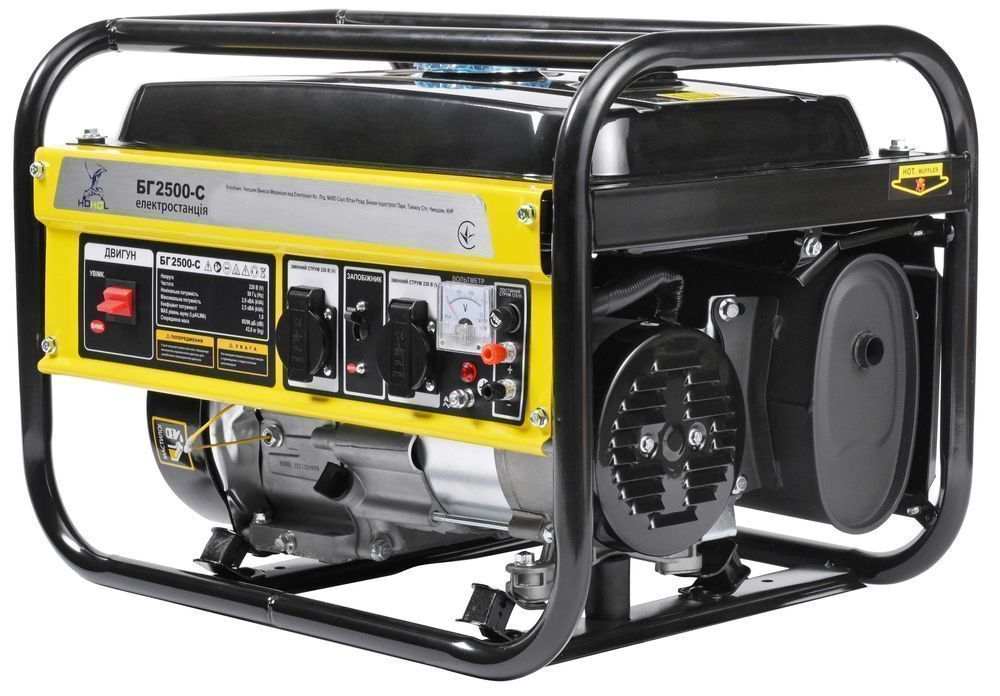 Генератор бензиновый Hohol БГ 2500-С (230B / 2,0-2,2 кВт) МЕДЬ, zen572