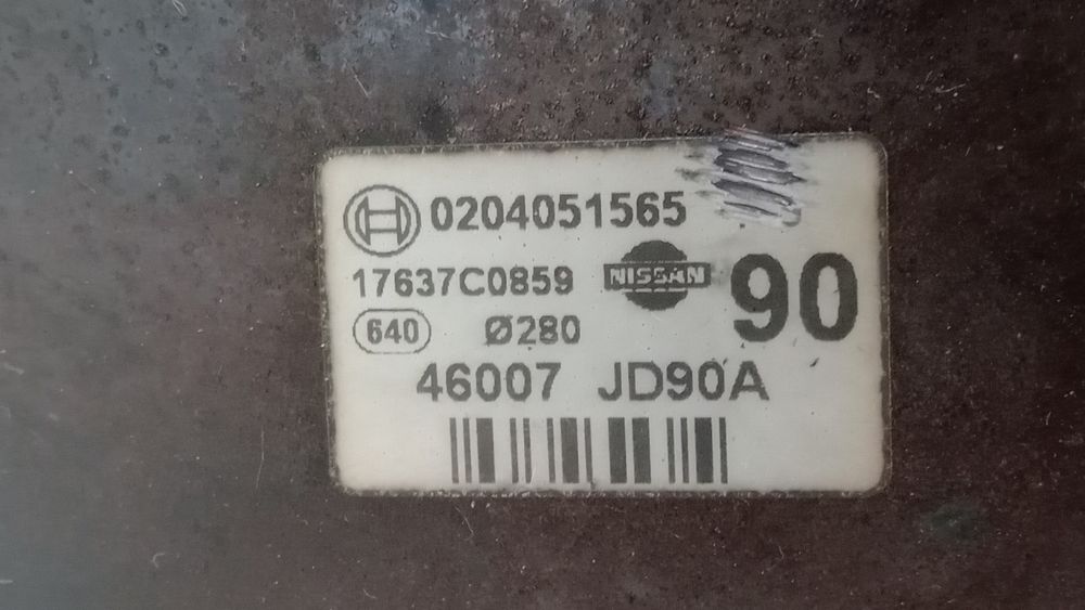 Servofreio TOYOTA Corolla Sedan (_E12_)