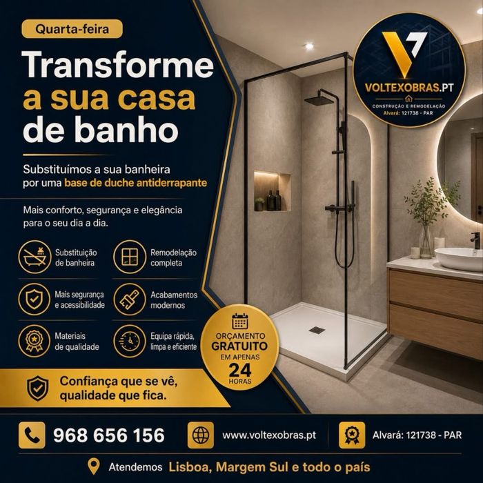 Remodelacao Geral de Apartamentos, casa de banho, cozinha e aplicação de pladur teto falsos e divisorias