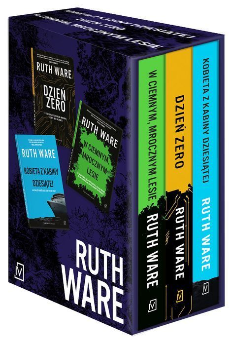 Pakiet Kobieta Z Kabiny Dziesiątej / Dzień Zero / W Ciemnym Mrocznym Lesie Ruth Ware Ruth Ware