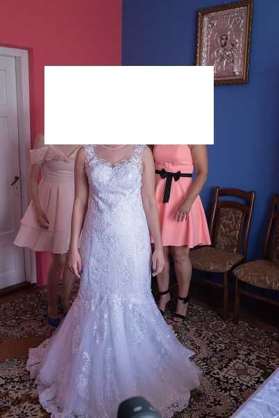 Suknia ślubna biała 36/38