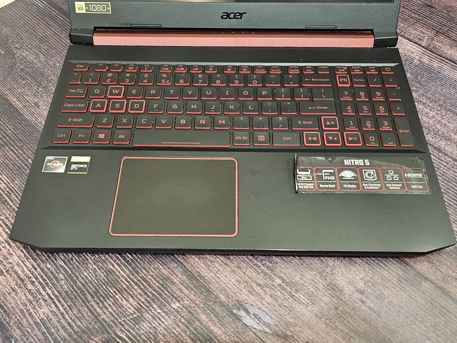 Ігровий ноутбук Acer Nitro AN515-43 (Ryzen 5 3550H/16Gb/GTX 1650/SSD 512Gb/IPS) з гарантією