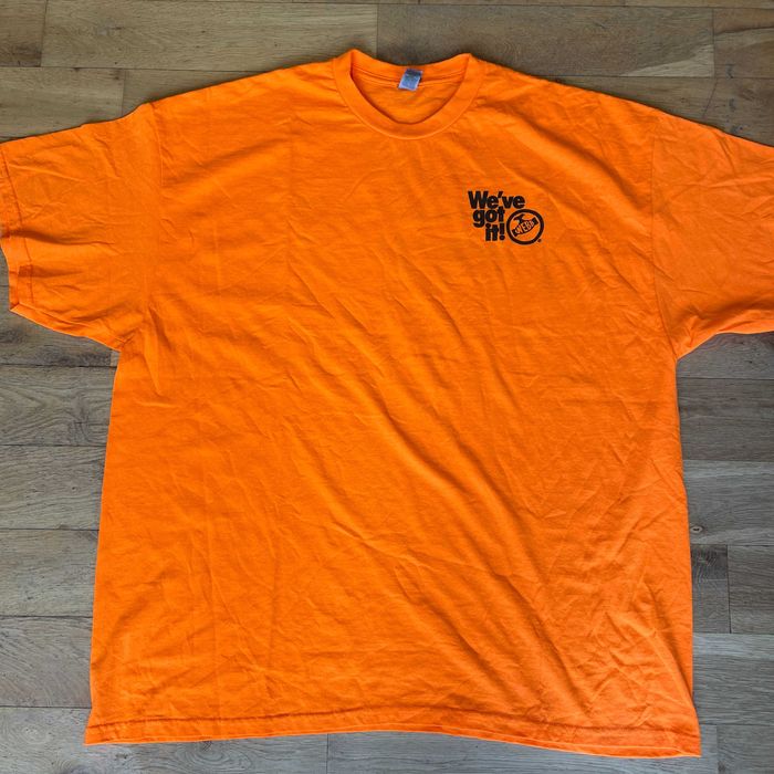 Gildan Męski Jaskrawy T-shirt Bawełna 100% Logo Rozm. 2 Xl