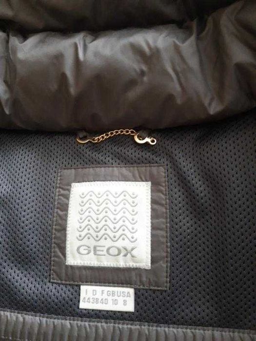 Пальто пухове пуховое пуховик куртка geox