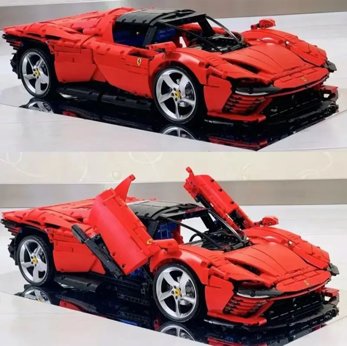 Klocki Lepin Ferrari Daytona SP3 kompatybilne z 42143