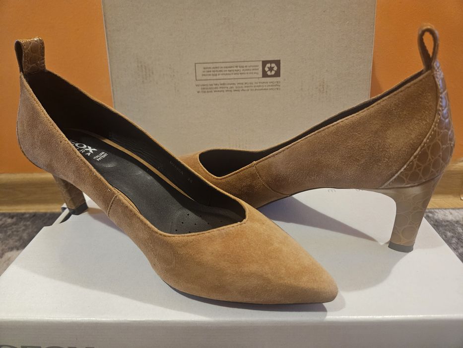 Niskie szpilki Geox Respira r.36