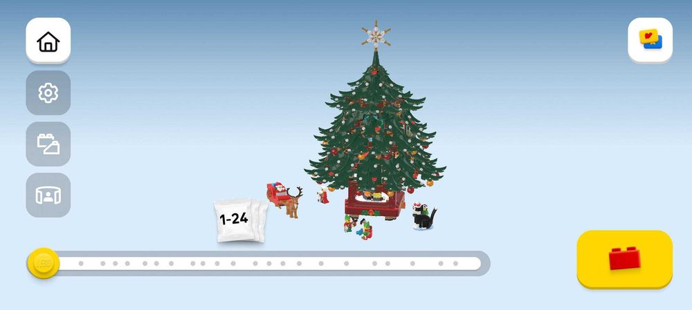 ‼️Новинка‼️Конструктор Family Christmas Tree (41843), 3171 дет