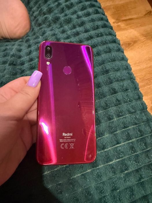 Смартфон Xiaomi Redmi Note 7 3/32GB Nebula Red 6.3" LTE 2 SIM Nano-SIM 4000 mAh 48 Мп+5 Мп IPS 2340x1080