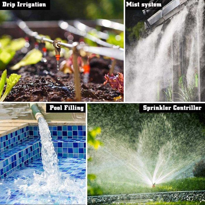 (NOVO) Programador de rega automática para jardim, 3 programas