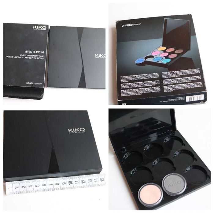 косметика декоративна одним лотом тіні Kiko, Dior, Maybelline