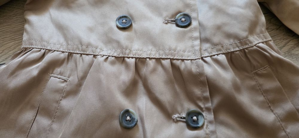 Nowy płaszczyk wiosenny dla dziewczynki