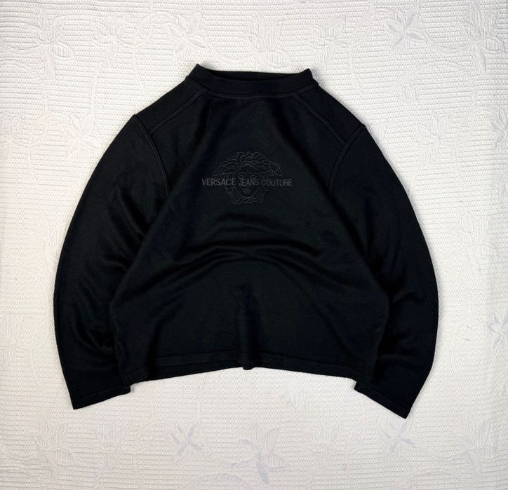 Sweter Versace Jeans Couture Meduza Big Logo Vintage 90’s 581