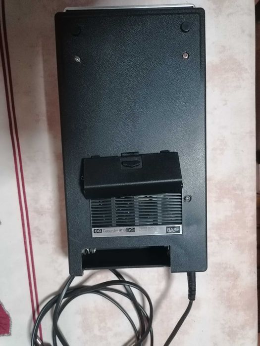 Vintage BASF Cassette Tape Recorder Model CC 9101 CRO2, Year 197364297554390019124