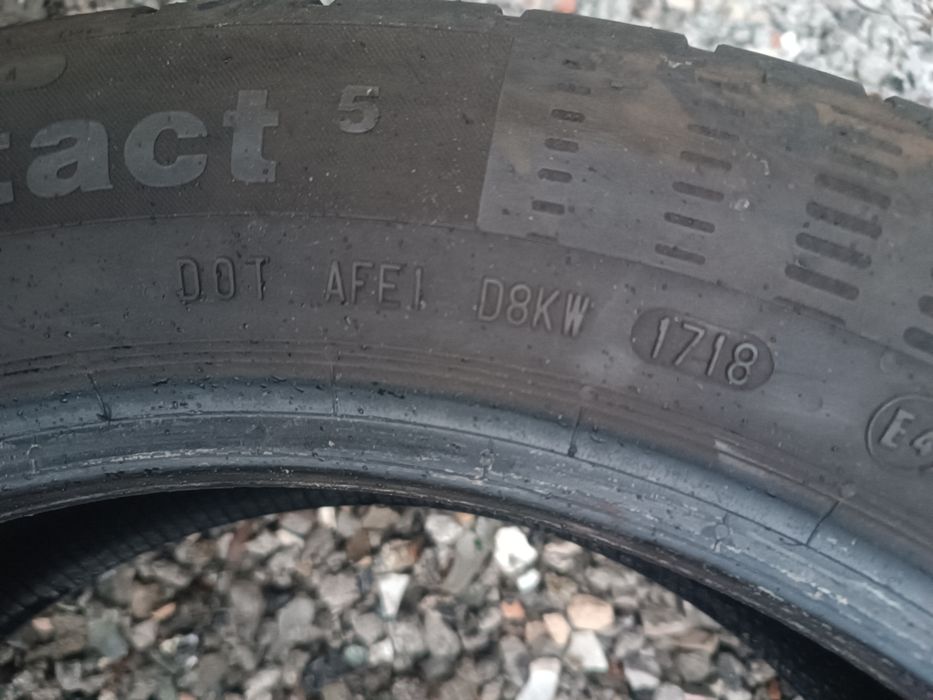 205/55R17 komplet opon letnich Continental