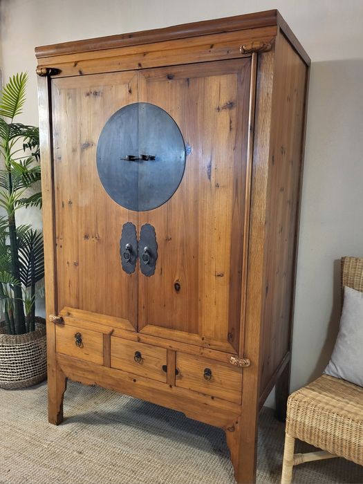 armario, bar, garrafeira, aparador, oriental  asiático  rustico