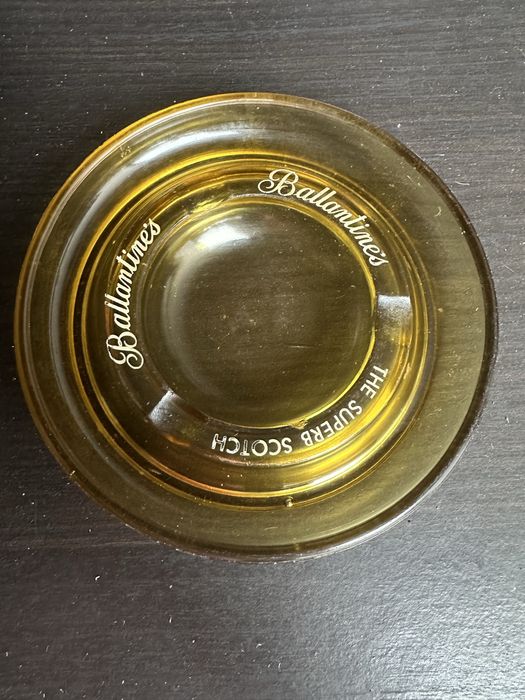 Cinzeiro antigo Ballantines