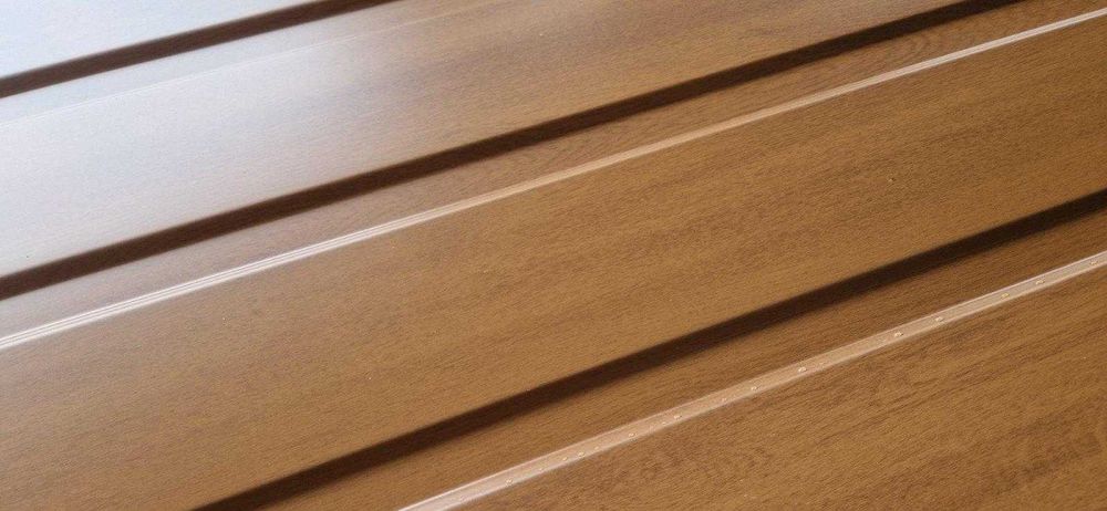 ORZECH CHESNUT blacha 2 gatunek panelowa T6 ściany garaż podbitka