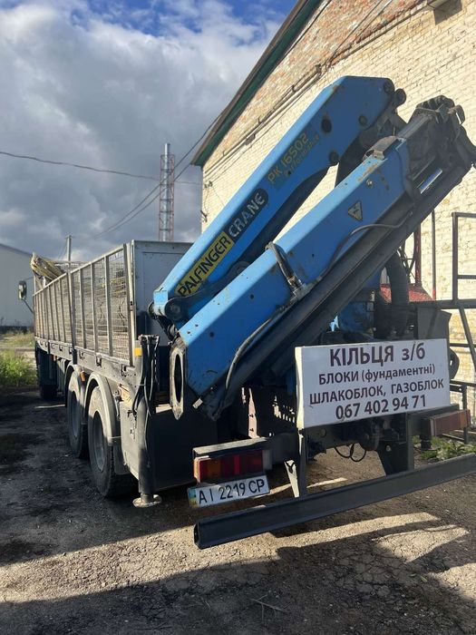 Кран-маніпулятор Івеко