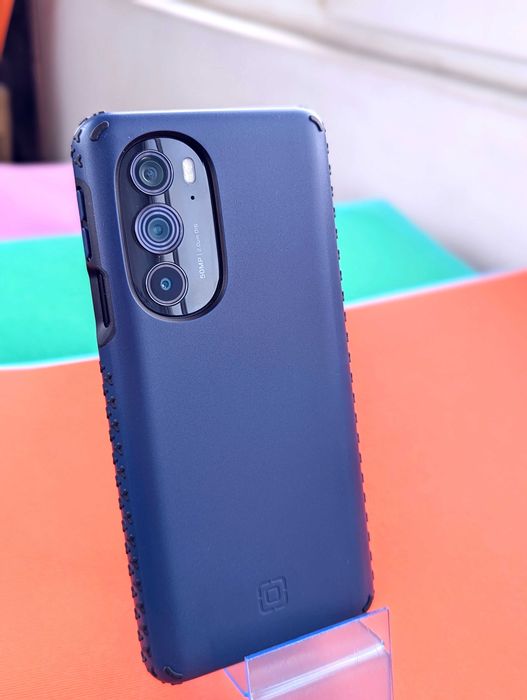Чохол для Motorola Edge 2022 від Incipio Grip - Navy чехол Edge