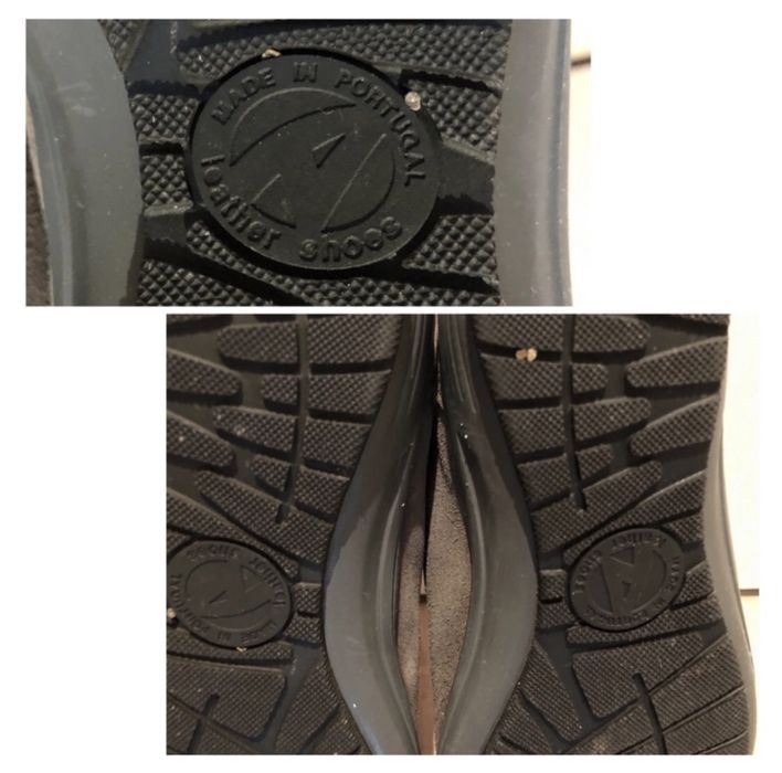 Botki Arcopédico  z naturalnego zamszu damskie, rozmiar 40,5/ 41