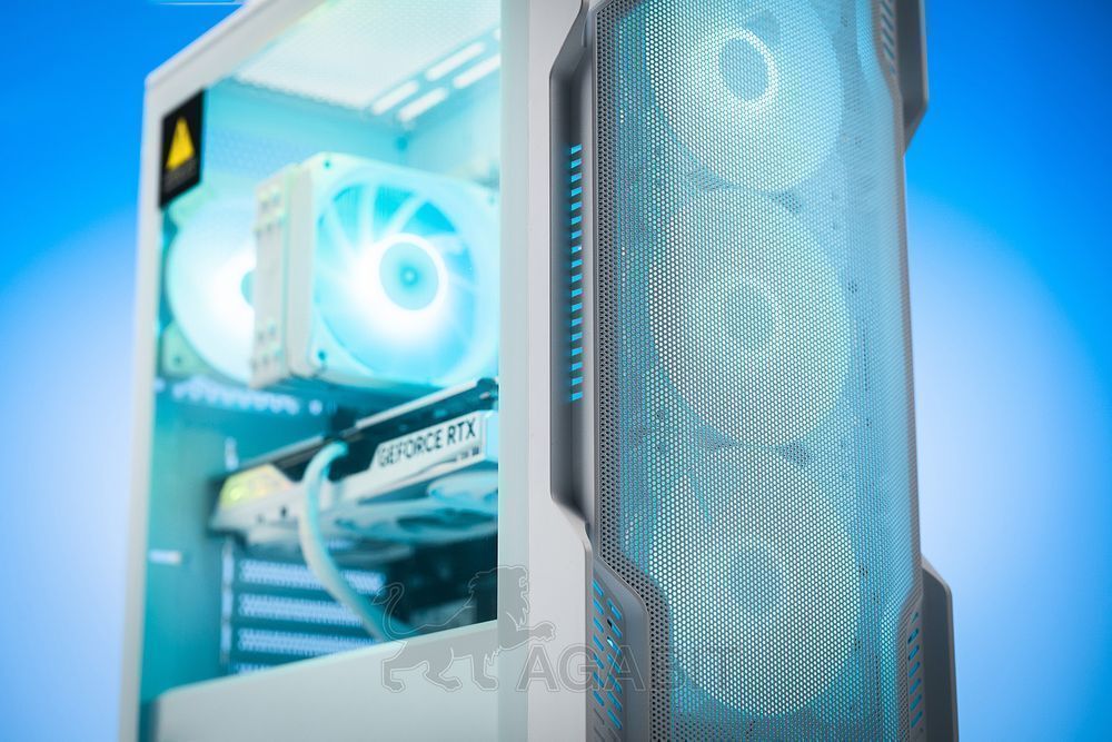 Біла Бебра! RTX 5060 Ti 16GB+Ryzen 5 7500F+DDR5 32GB+M.2 SSD 500GB –  Ігровий комп'ютер ПК для ігор геймерський игровой компьютер