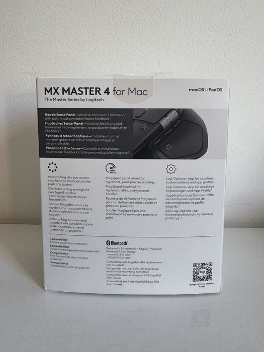 MX MASTER 4 for Mac - myszka bezprzewodowa