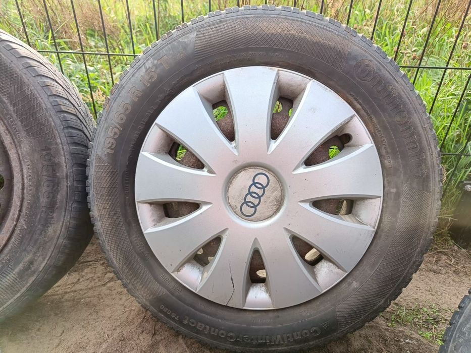 Koła zimowe audi felgi opony komplet 195/65 r15