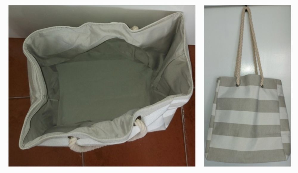 Malas artesanais e unicas, malas redonda, às riscas...