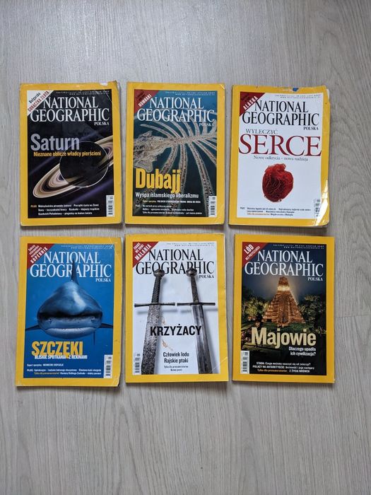 National Geographic 14 numerów 2006 - 2008