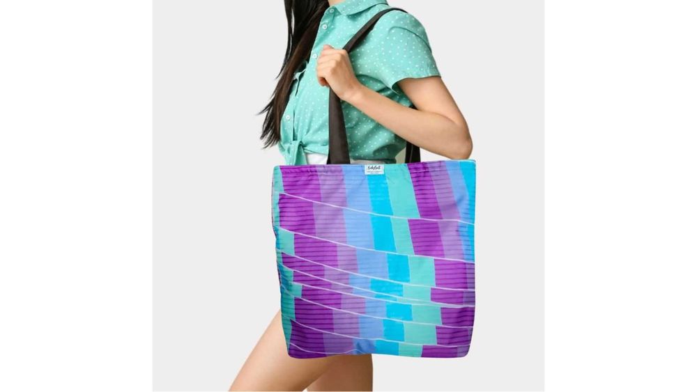 Elegancja i Styl na Codzienne Zakupy – Torba na zakupy „PASTEL”