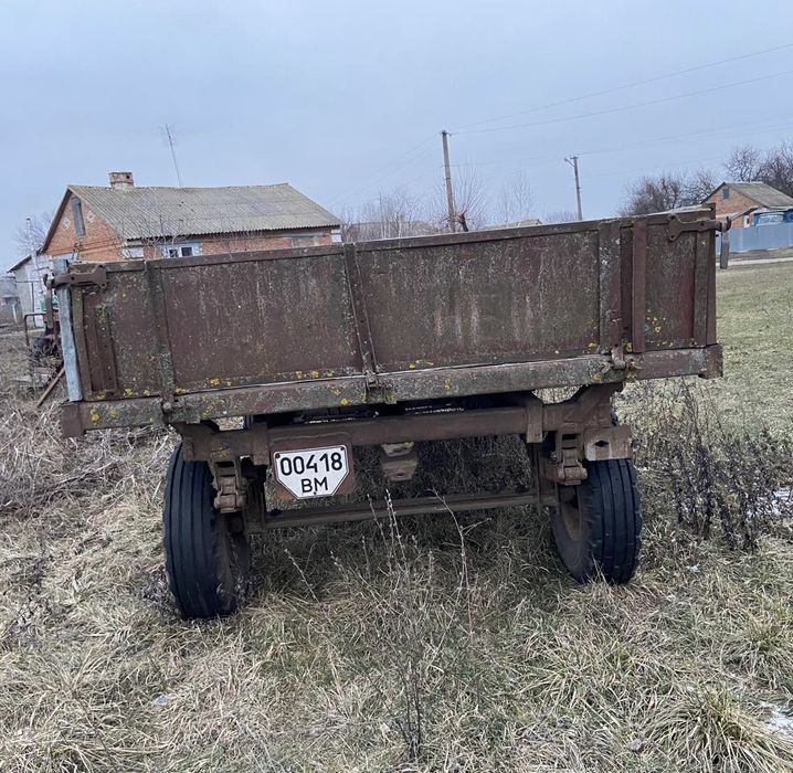 Трактор ЮМЗ 6 +причіп до нього