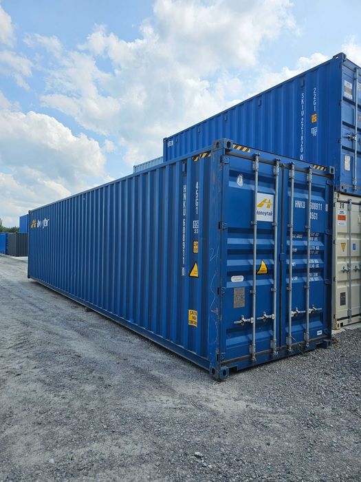 Kontener morski 40HC/12m, r. 2020/2021, magazyn, transport hds