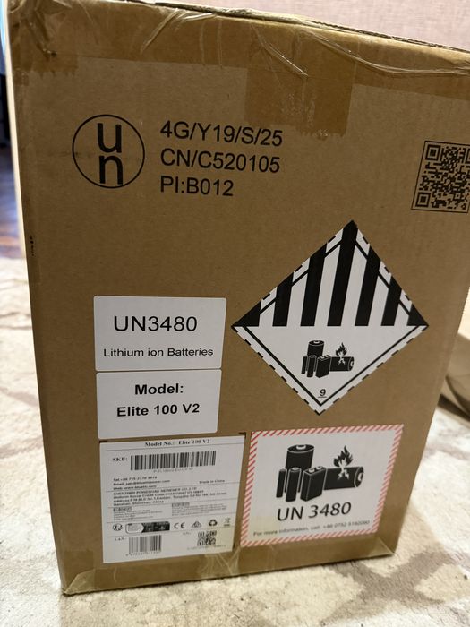 НОВА Bluetti Elite 100 V2 зарядна станція 1800W 1024Wh