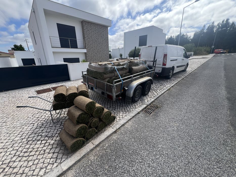 relva natural em tapete