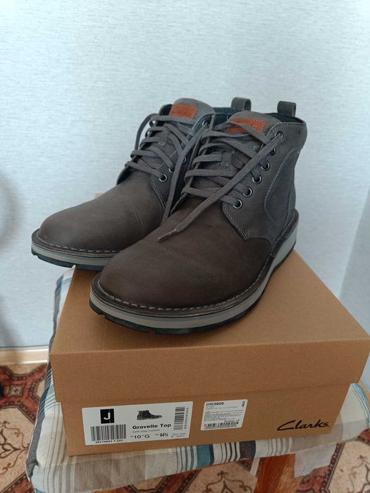 Ботинки мужские Clarks 44 размер весна-осень