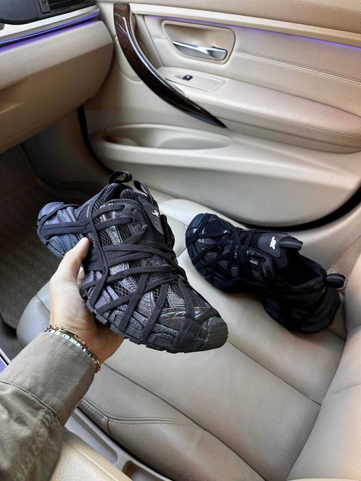 Кросівки Balenciaga 3xl Extreme Lace Sneaker in Black Баленсиага 36-45